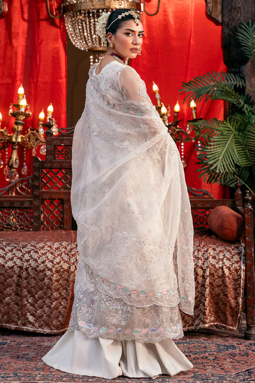 4829-GULNAAR EMBROIDERED ORGANZA UNSTITCHED