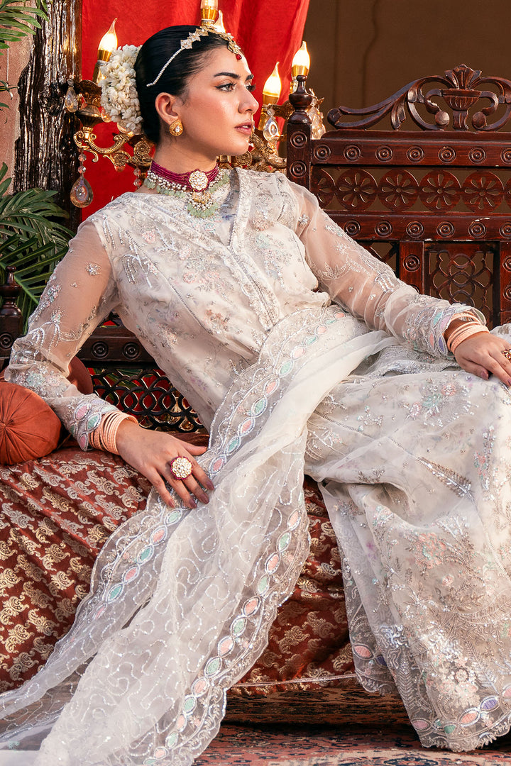 4829-GULNAAR EMBROIDERED ORGANZA UNSTITCHED