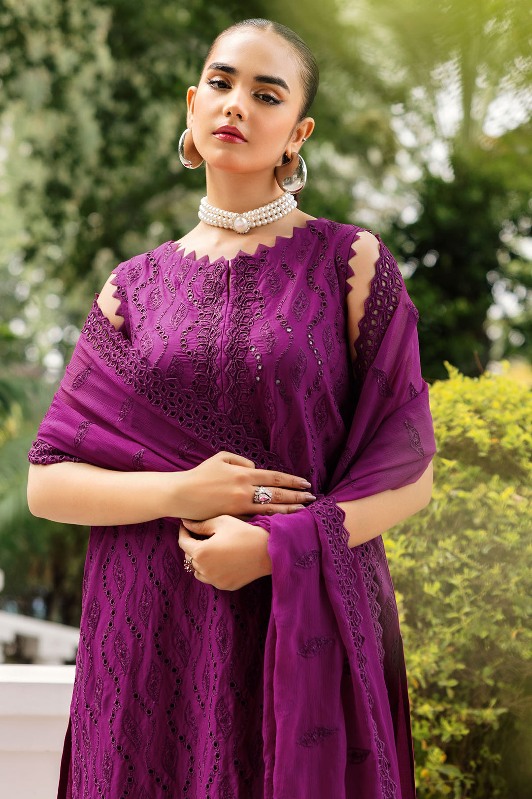 4835-ZANIA EMBROIDERED LAWN UNSTITCHED