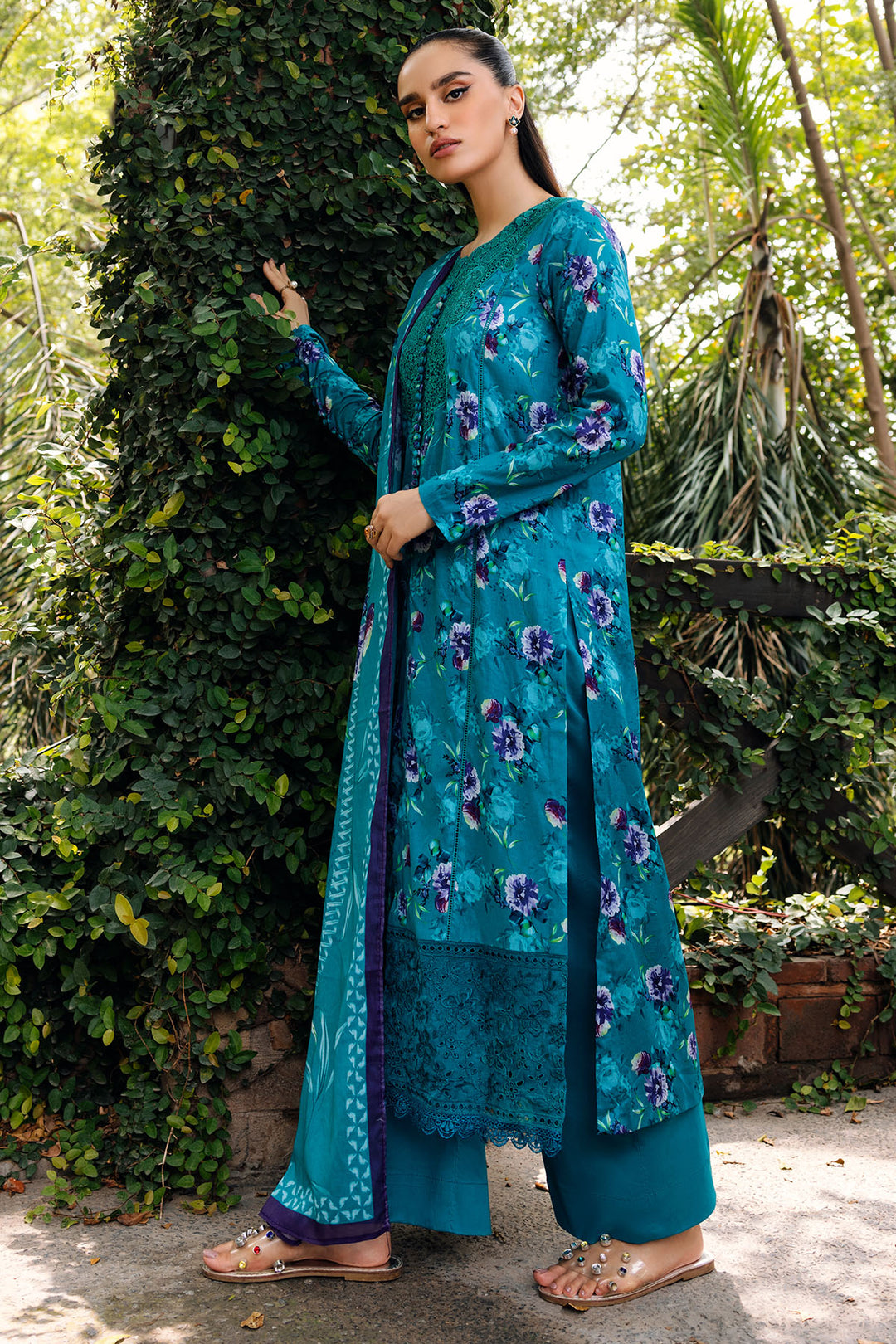 4893-AALIYA DIGITAL PRINTED LAWN UNSTITCHED
