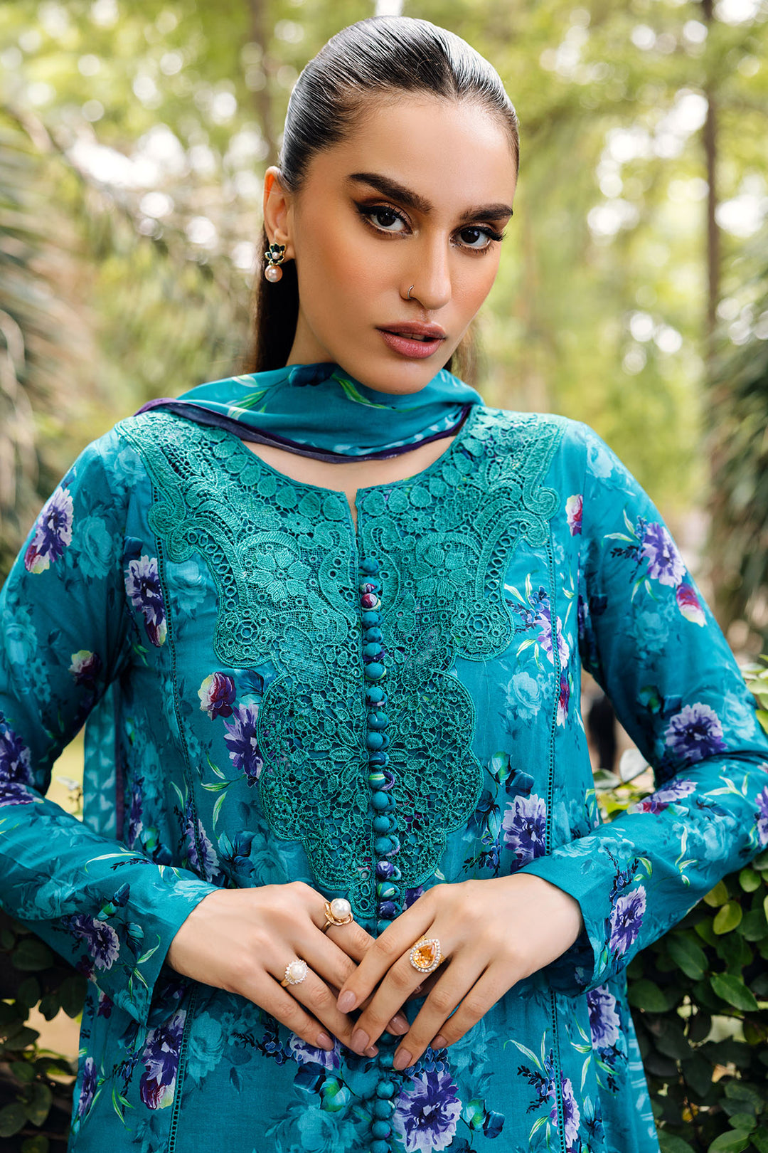 4893-AALIYA DIGITAL PRINTED LAWN UNSTITCHED