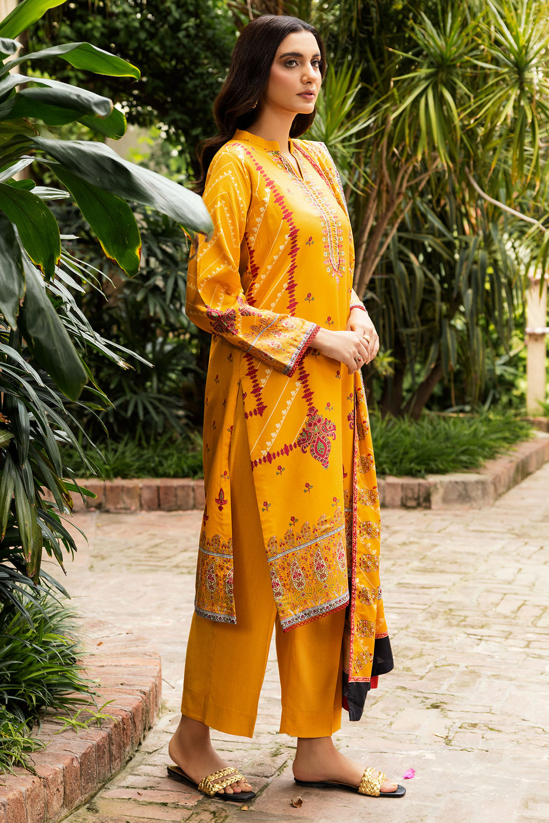 4923-SAMANA DIGITAL PRINTED LINEN UNSTITCHED