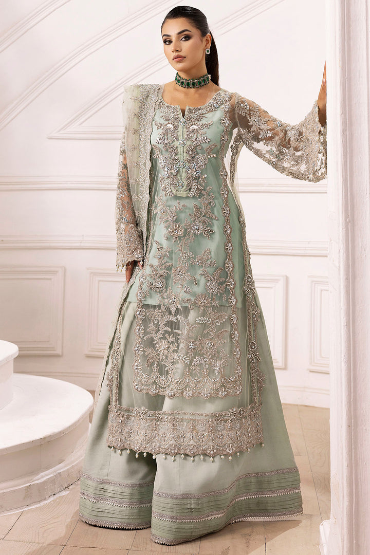 4936-JANAN EMBROIDERED SILK NET UNSTITCHED