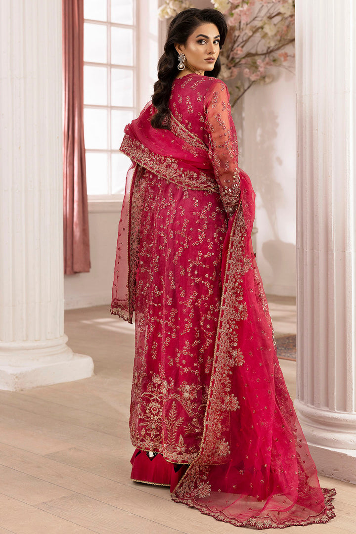 4937-HIRAETH EMBROIDERED ORGANZA UNSTITCHED