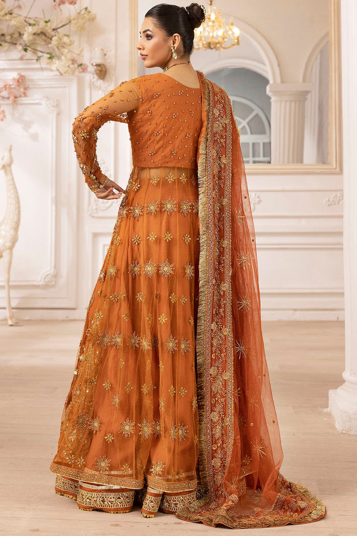 4938-RAHA EMBROIDERED SILK NET UNSTITCHED
