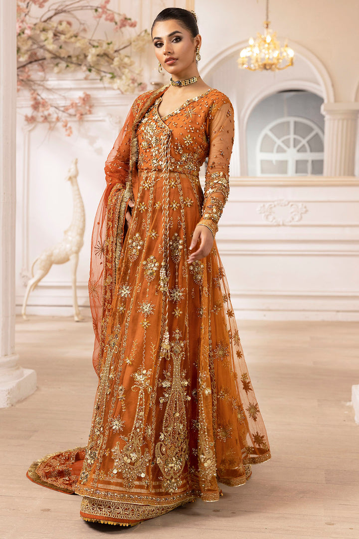 4938-RAHA EMBROIDERED SILK NET UNSTITCHED