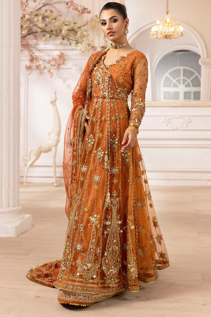 4938-RAHA EMBROIDERED SILK NET UNSTITCHED