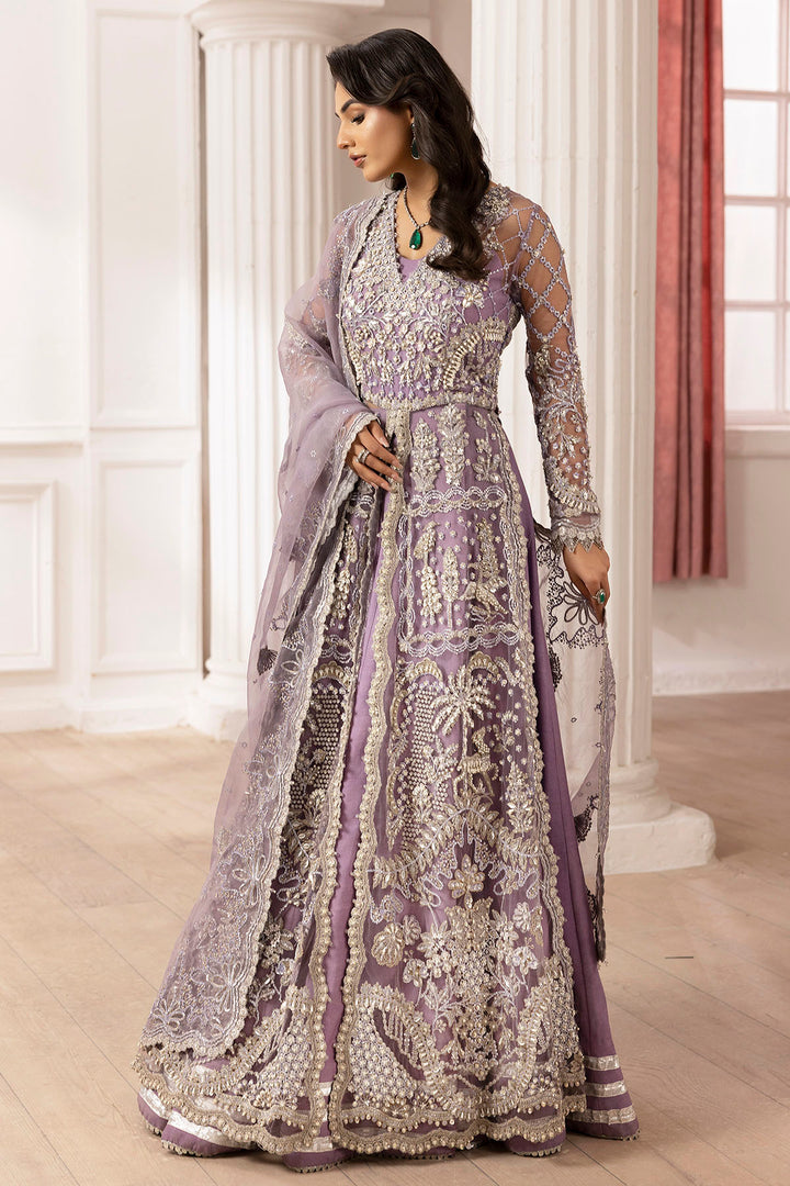 4939-YASHFA EMBROIDERED SILK NET UNSTITCHED
