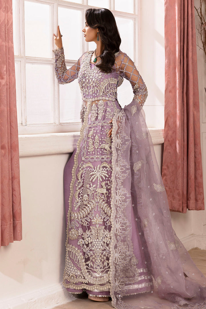 4939-YASHFA EMBROIDERED SILK NET UNSTITCHED