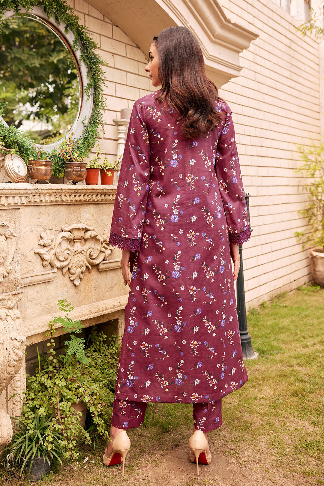 4965-GULBAHAR DIGITAL PRINTED LAWN UNSTITCHED