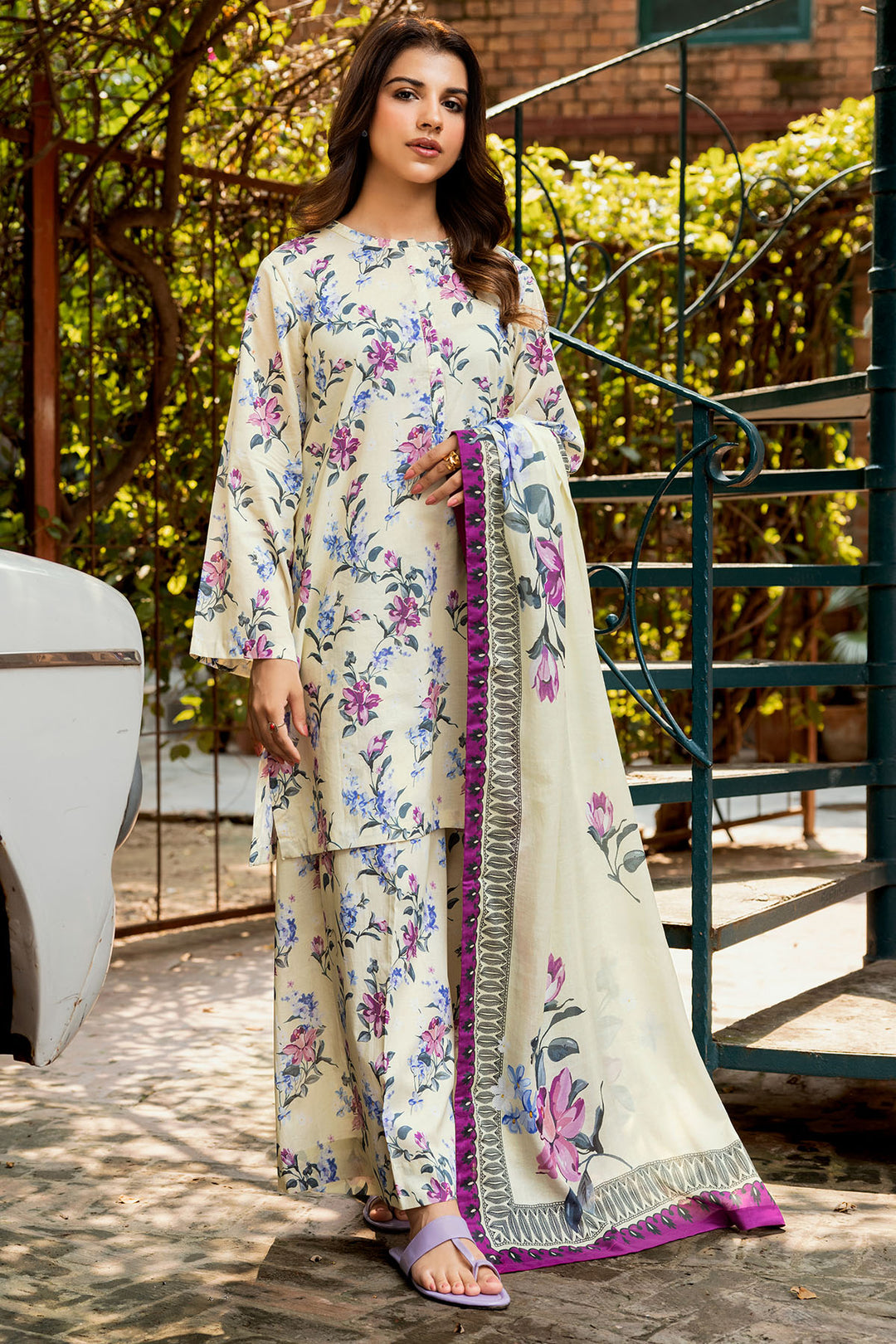 2024 RANG BY MOTIFZ DIGITAL PRINTED LAWN VOL 9