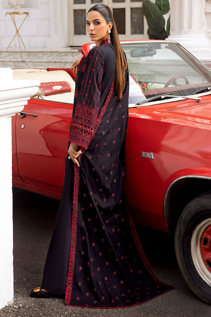 4994-ABILA EMBROIDERED KHADDAR STITCHED