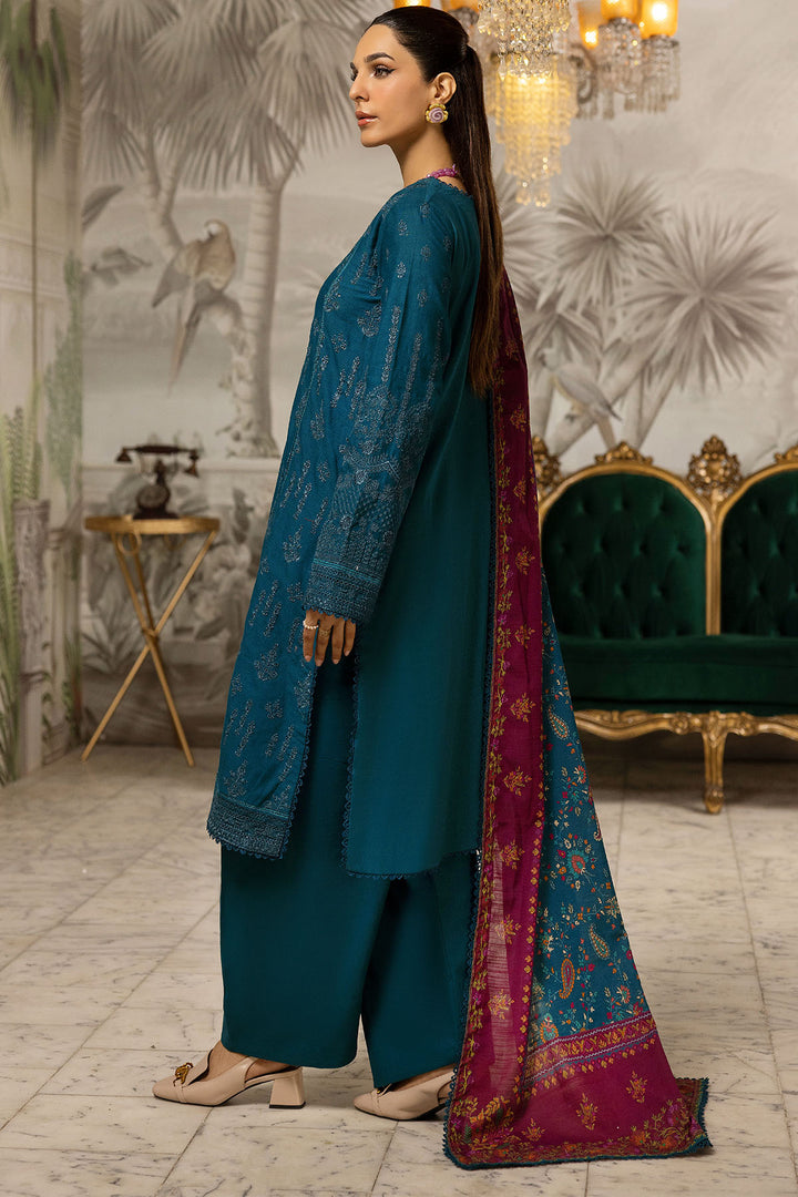 4995-AIFA EMBROIDERED KHADDAR STITCHED