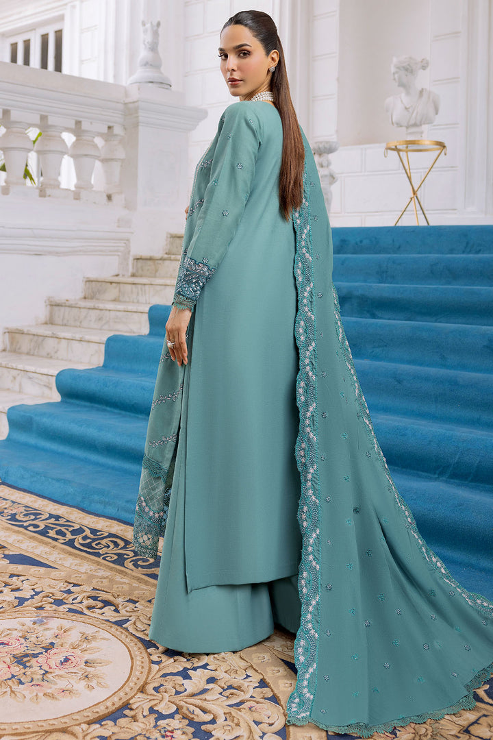 4999-FADIL EMBROIDERED KHADDAR STITCHED