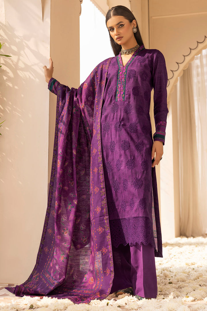 5023-URSHIA DIGITAL PRINTED KHADDAR UNSTITCHED
