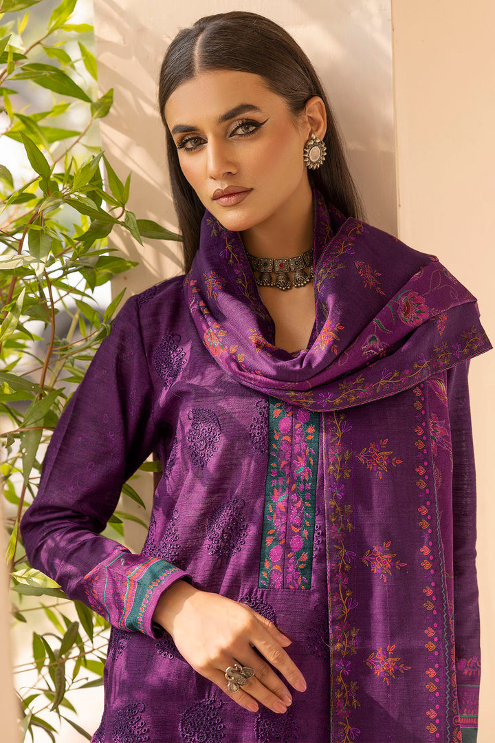 5023-URSHIA DIGITAL PRINTED KHADDAR UNSTITCHED