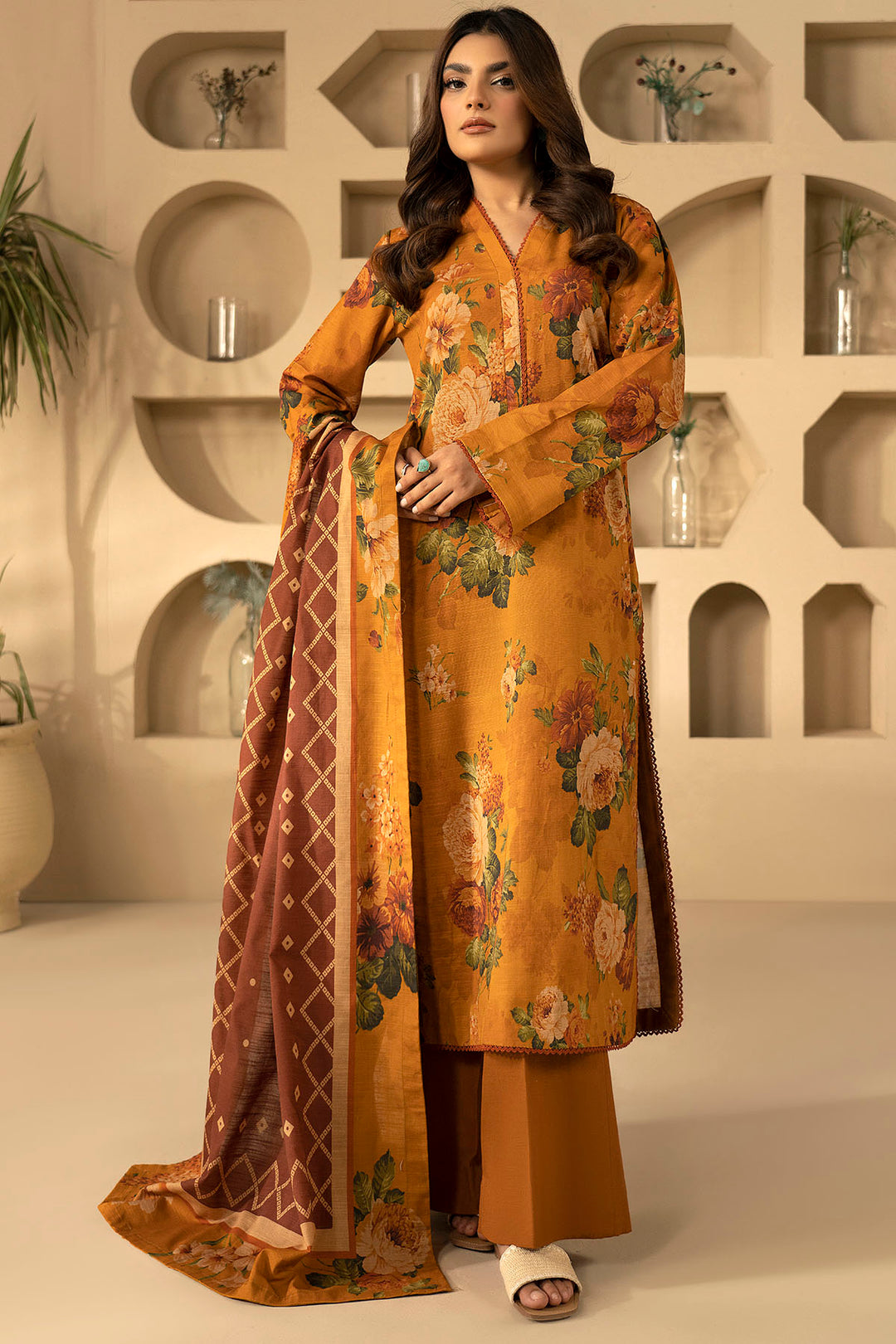 5031-HYMAH DIGITAL PRINTED KHADDAR UNSTITCHED