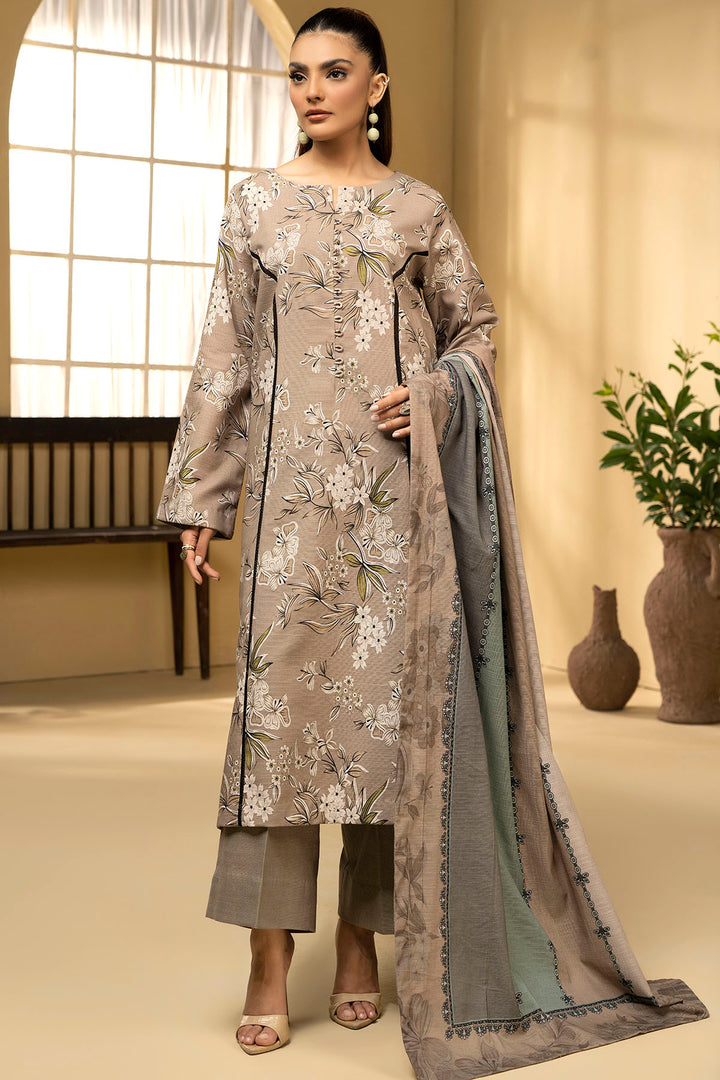 5035-ZUWEYNA DIGITAL PRINTED KHADDAR UNSTITCHED
