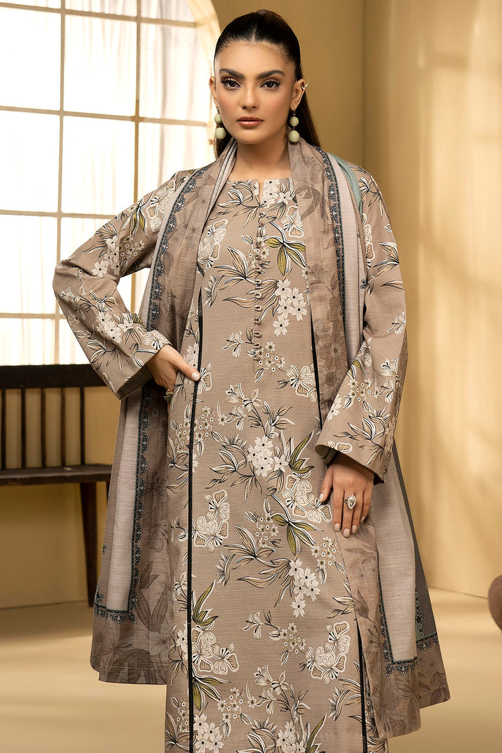 5035-ZUWEYNA DIGITAL PRINTED KHADDAR UNSTITCHED