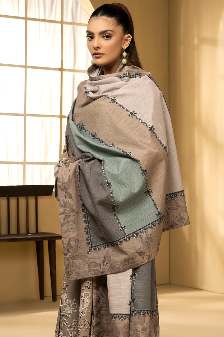 5035-ZUWEYNA DIGITAL PRINTED KHADDAR UNSTITCHED