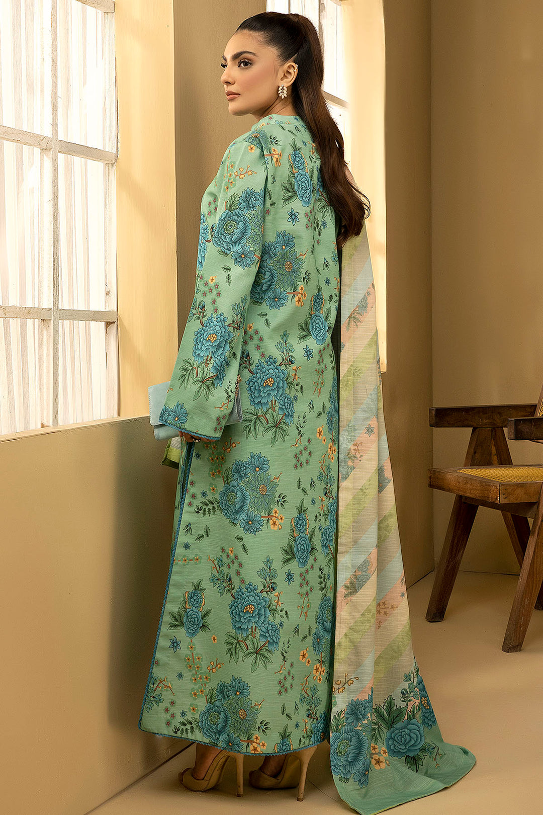 5037-AMIMA DIGITAL PRINTED KHADDAR UNSTITCHED