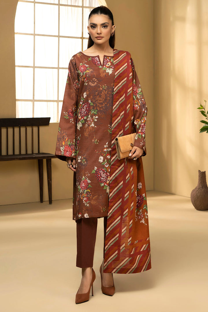 5038-MOEZA DIGITAL PRINTED KHADDAR UNSTITCHED