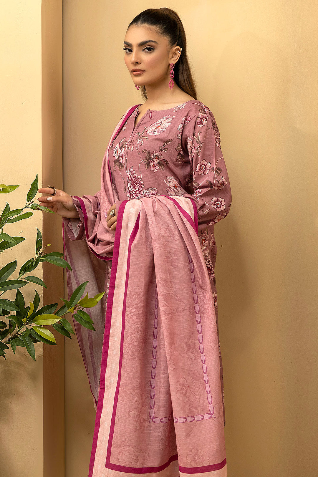 5040-JAANANAH DIGITAL PRINTED KHADDAR UNSTITCHED