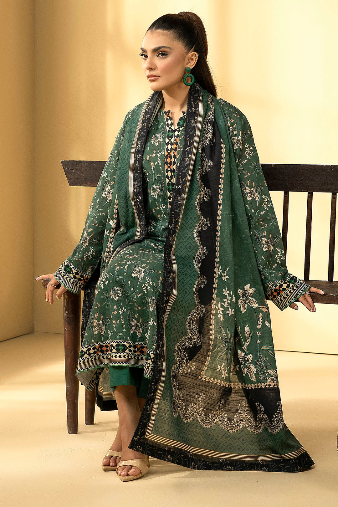 5101-KIARA DIGITAL PRINTED KHADDAR UNSTITCHED