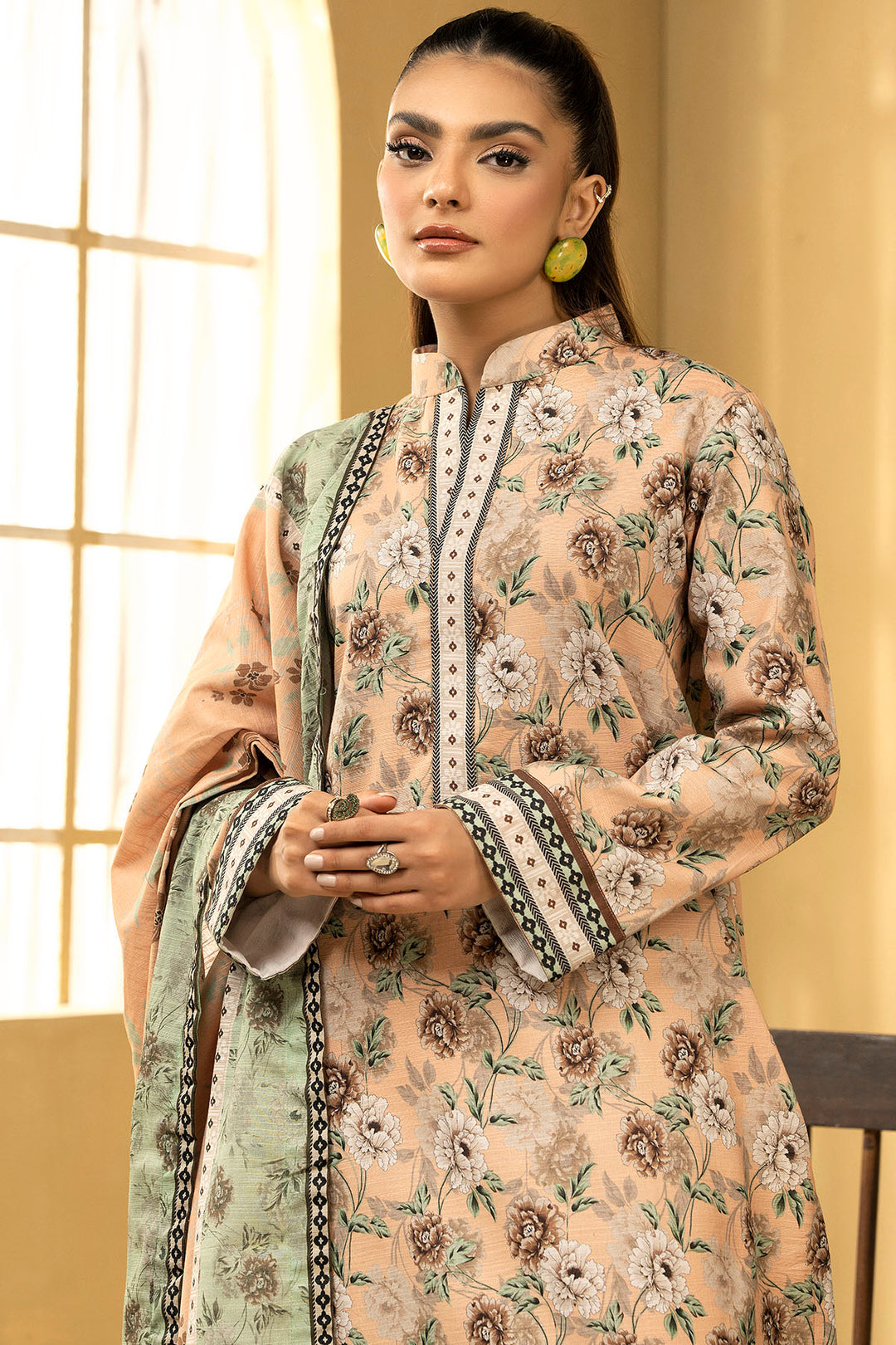 5104-RUHI DIGITAL PRINTED KHADDAR UNSTITCHED