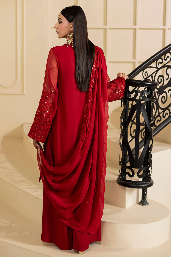 5133-ARIA EMBROIDERED CRINKLE CHIFFON UNSTITCHED