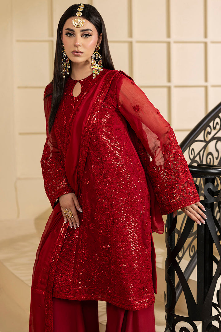 5133-ARIA EMBROIDERED CRINKLE CHIFFON UNSTITCHED