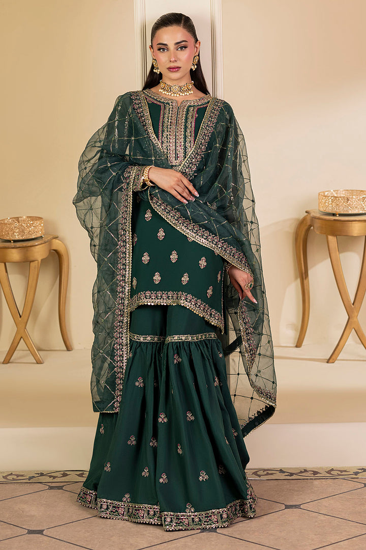 5135-JADE EMBROIDERED CRINKLE CHIFFON UNSTITCHED