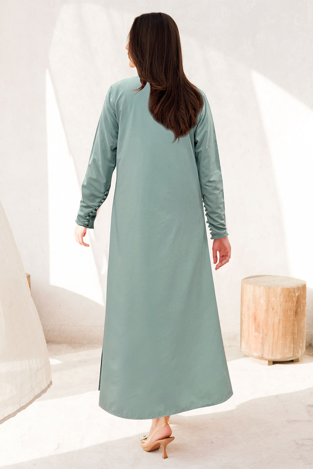 5166-IYARA DYED CREPE STITCHED