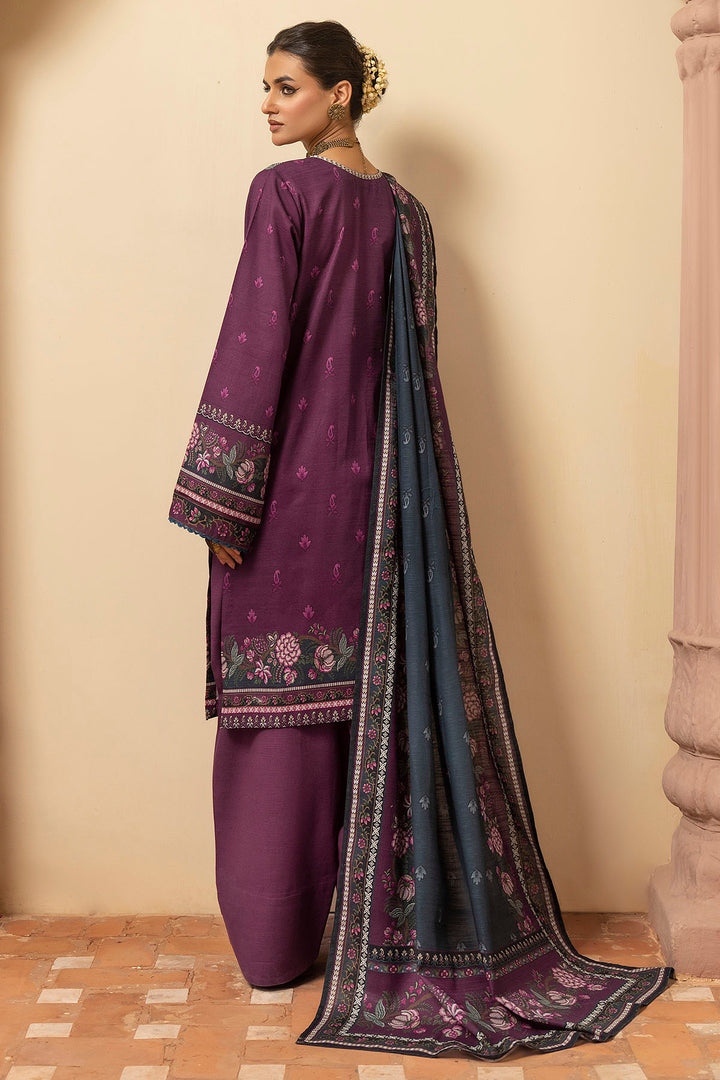 5201-ZEEVA EMBROIDERED KHADDAR UNSTITCHED
