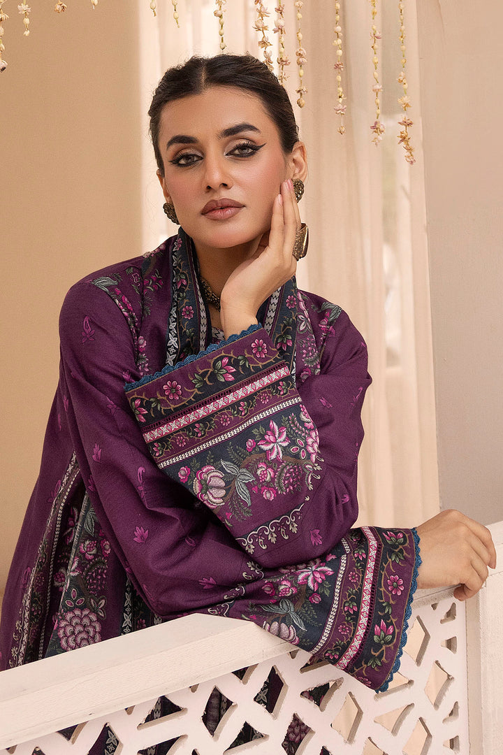 5201-ZEEVA EMBROIDERED KHADDAR UNSTITCHED