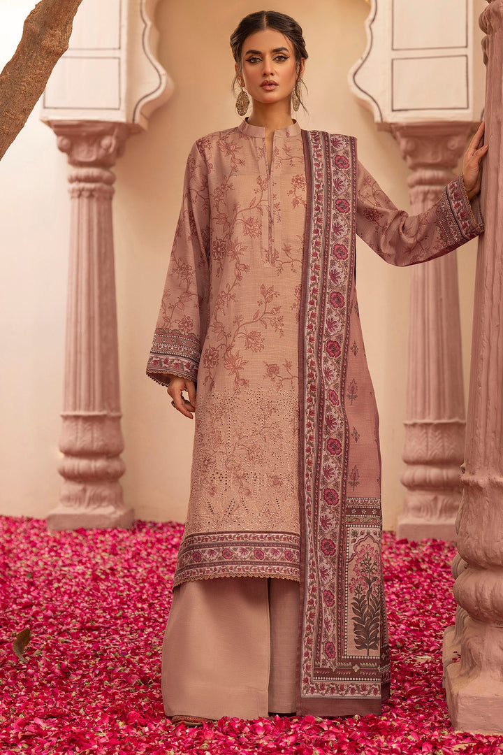 5204-SURI EMBROIDERED KHADDAR UNSTITCHED