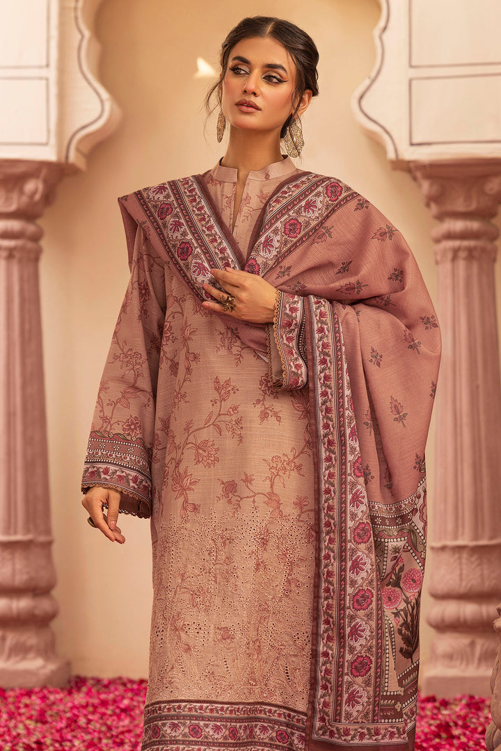 5204-SURI EMBROIDERED KHADDAR UNSTITCHED