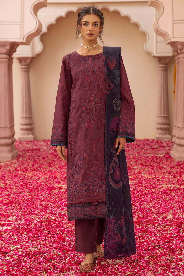 5206-RIFAYA EMBROIDERED KHADDAR UNSTITCHED