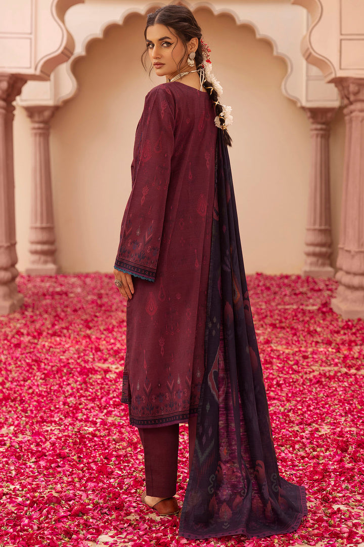 5206-RIFAYA EMBROIDERED KHADDAR UNSTITCHED