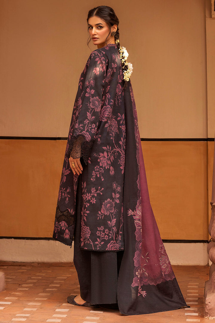 5207-NURA EMBROIDERED KHADDAR UNSTITCHED