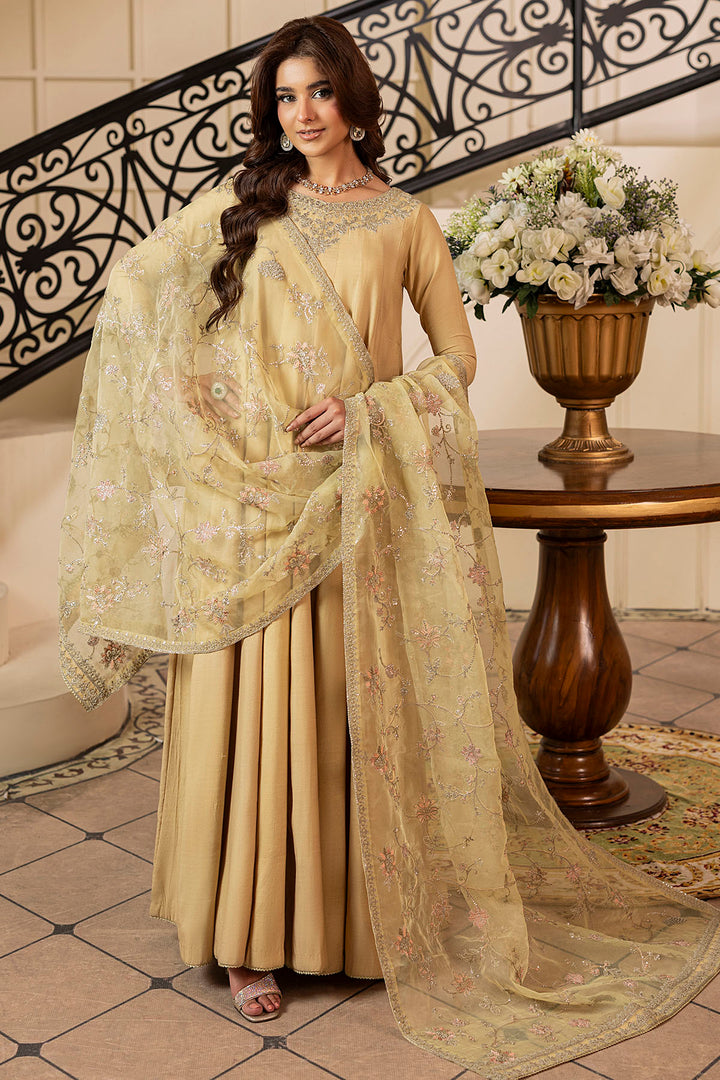 5242-DIANA EMBROIDERED SILK STITCHED