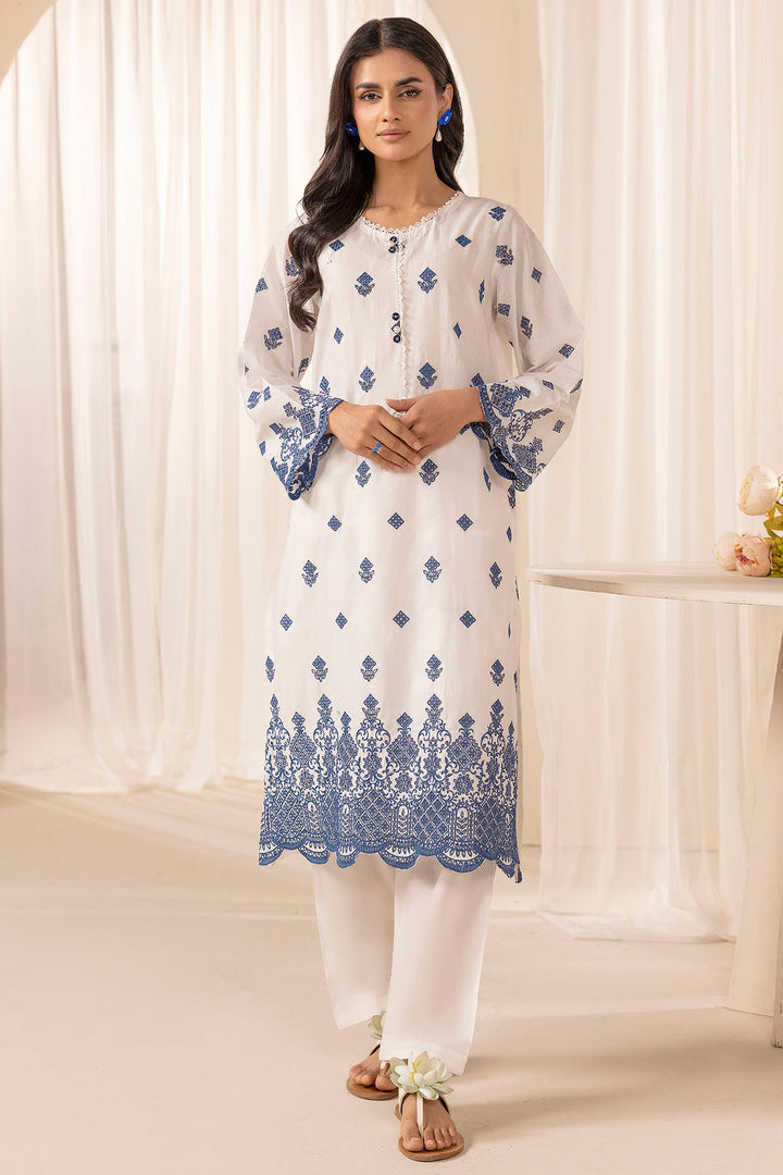 5276-AMAZONITE EMBROIDERED CAMBRIC STITCHED