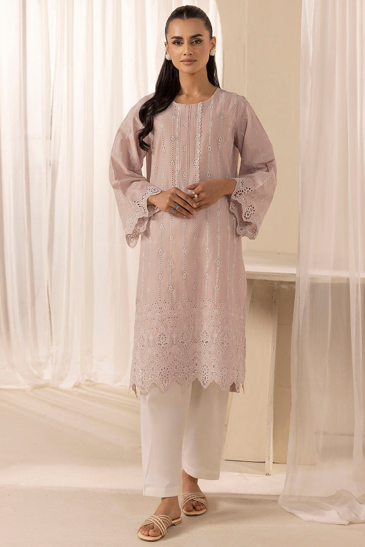 5280-TURQVOISE EMBROIDERED CAMBRIC STITCHED