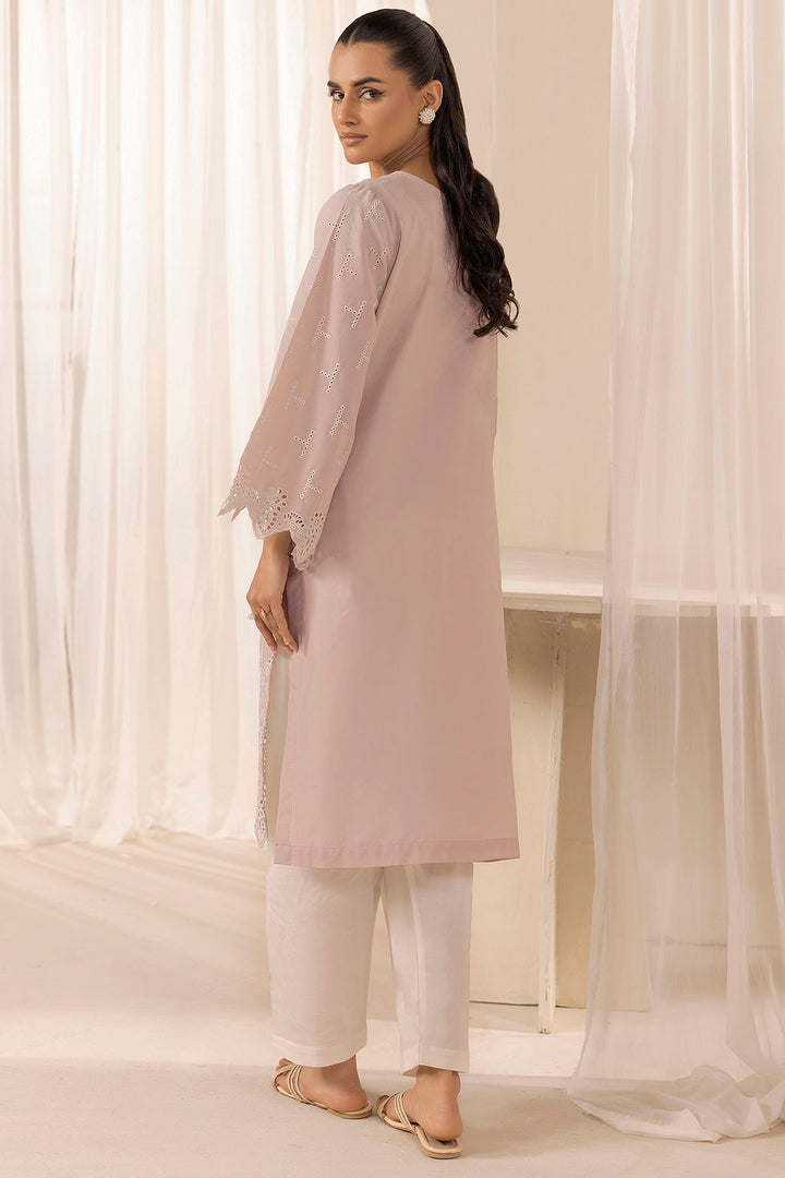 5280-TURQVOISE EMBROIDERED CAMBRIC STITCHED