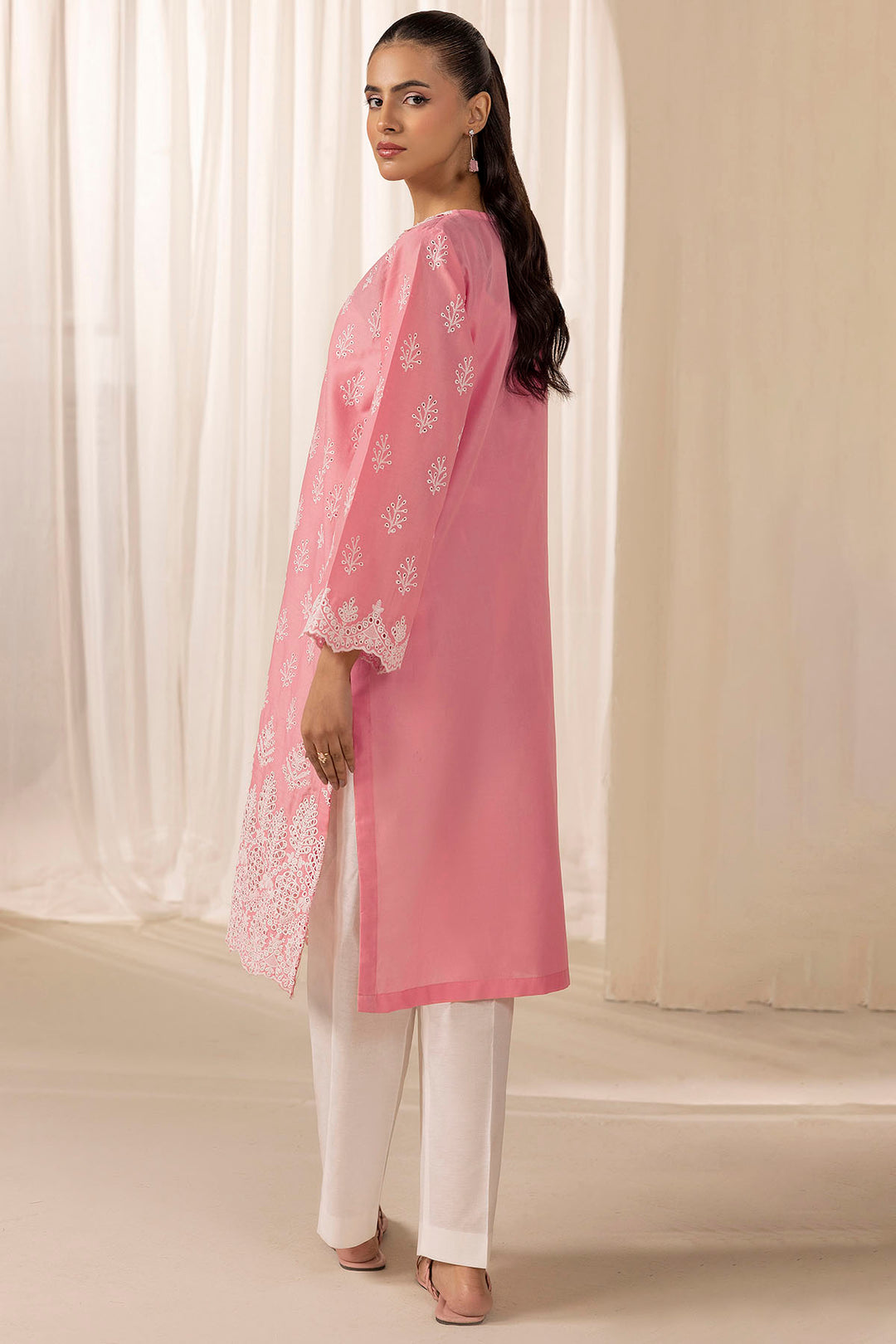 5284-BERYL EMBROIDERED CAMBRIC STITCHED