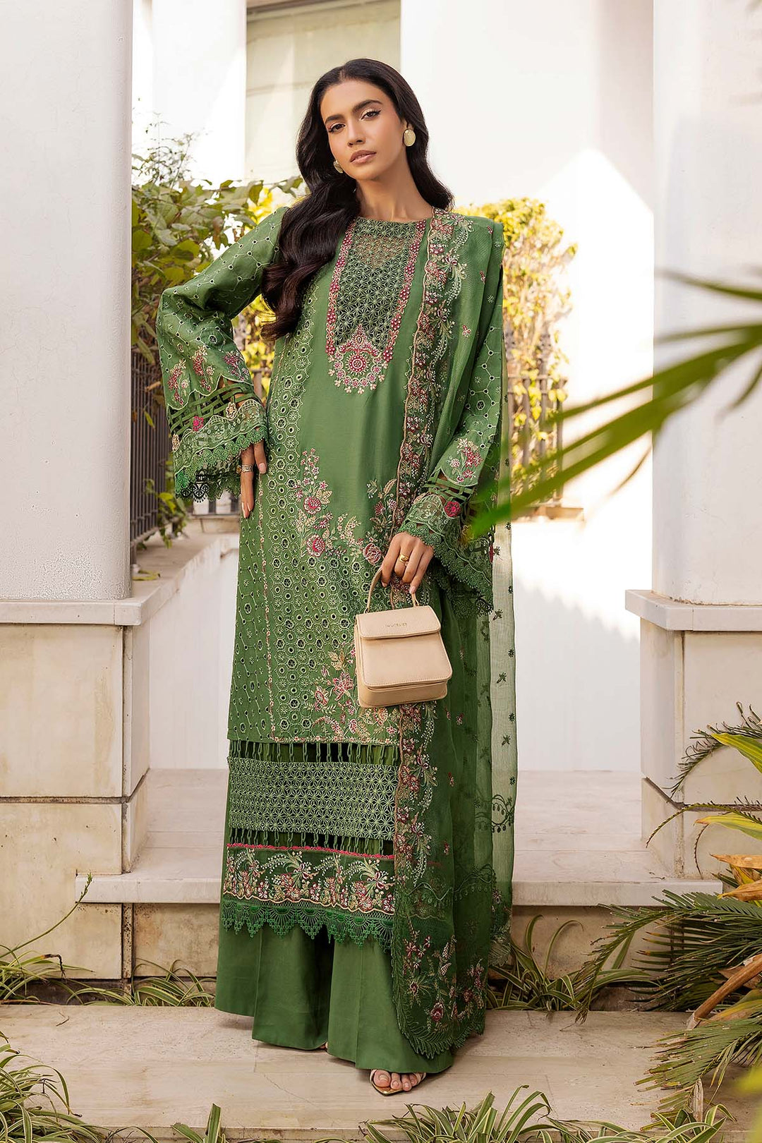 5303-DARCY EMBROIDERED LAWN STITCHED