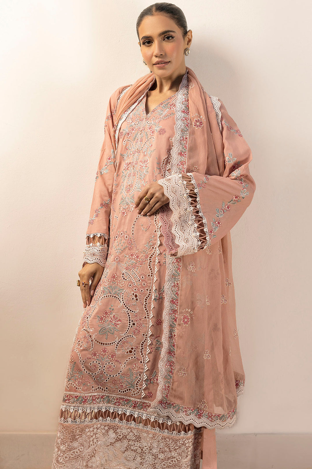 5309-BRIELLE EMBROIDERED LAWN UNSTITCHED