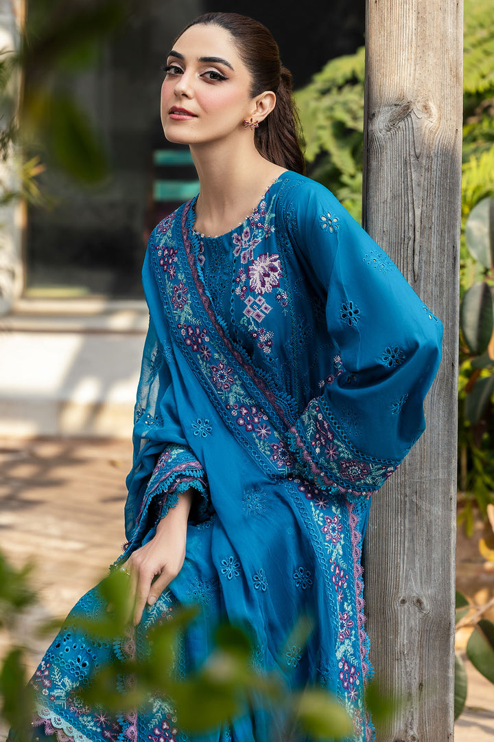 5310-MARGO EMBROIDERED LAWN STITCHED