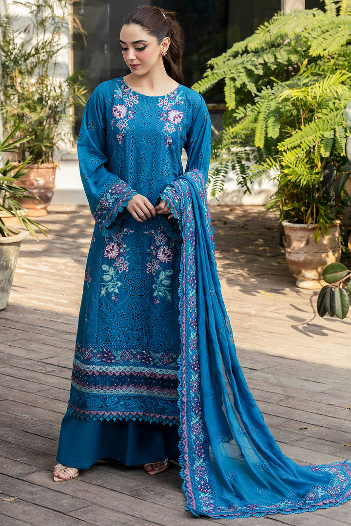 5310-MARGO EMBROIDERED LAWN STITCHED