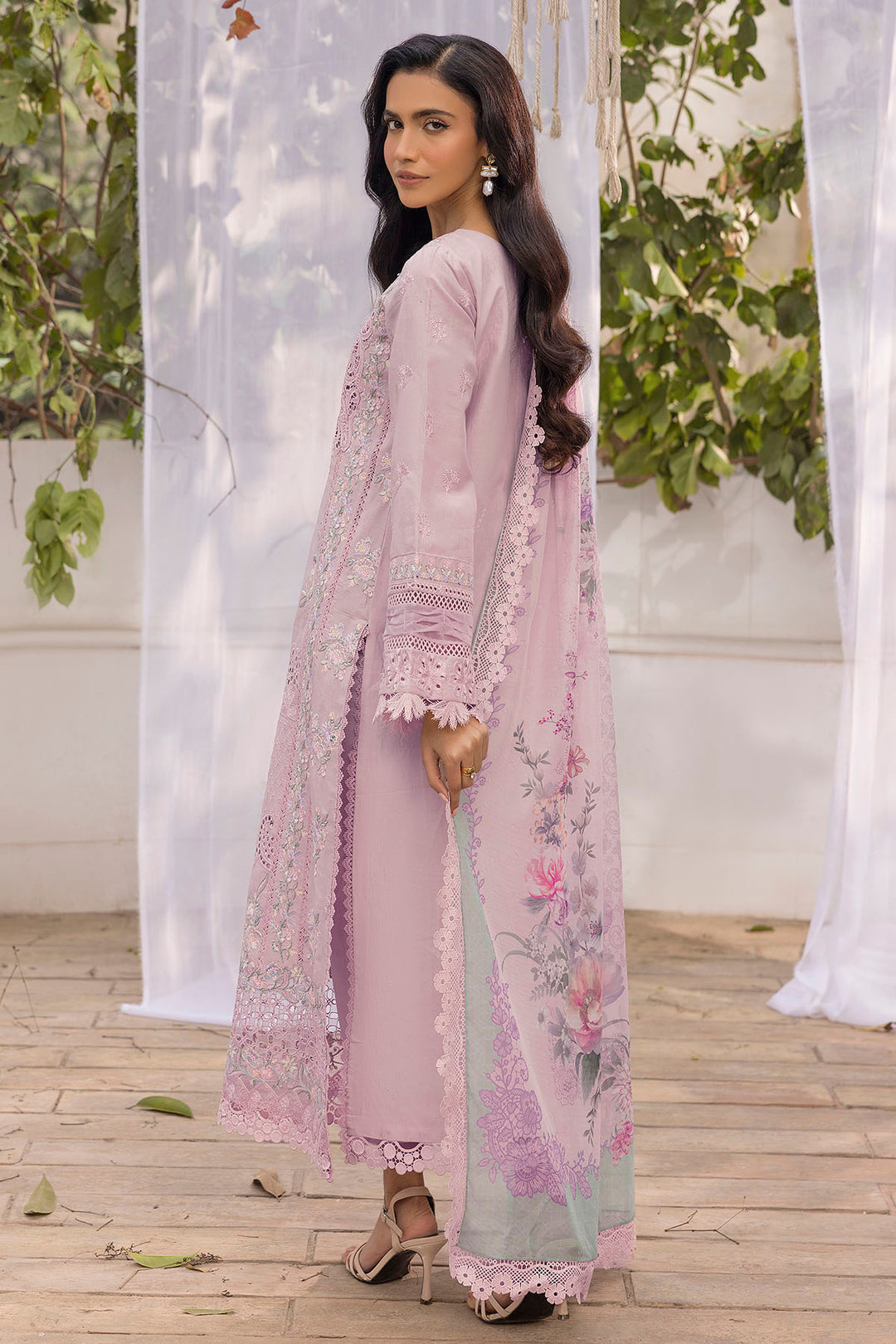 5312-AVELINE EMBROIDERED LAWN STITCHED